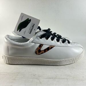Tretorn Nylite Plus Leather Women’s Shoes Low Top Sneakers White Size 7.5 M